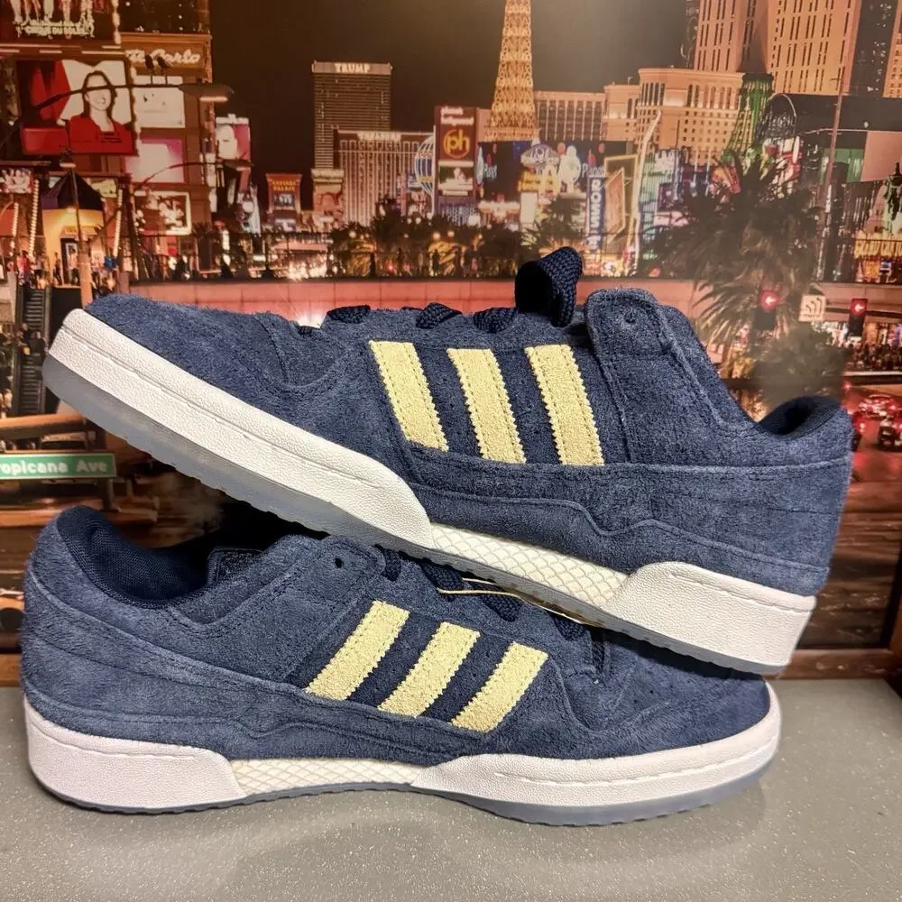 adidas Forum Low Georgia Tech Yellow Jackets Men’s 11 Sneakers Casual Shoes NCAA